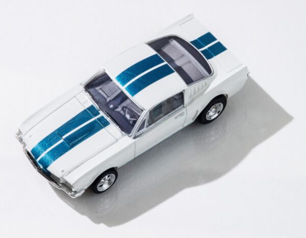 Shelby Mustang GT350R - 1965 Wht/Blu Miles AFX 22125