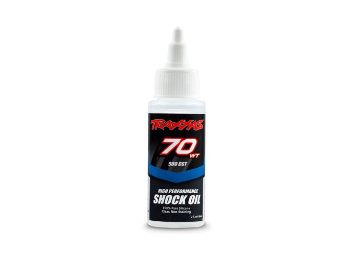Oil, shock (70 wt, 900 cSt, 60cc) (silicone) Traxxas 5036