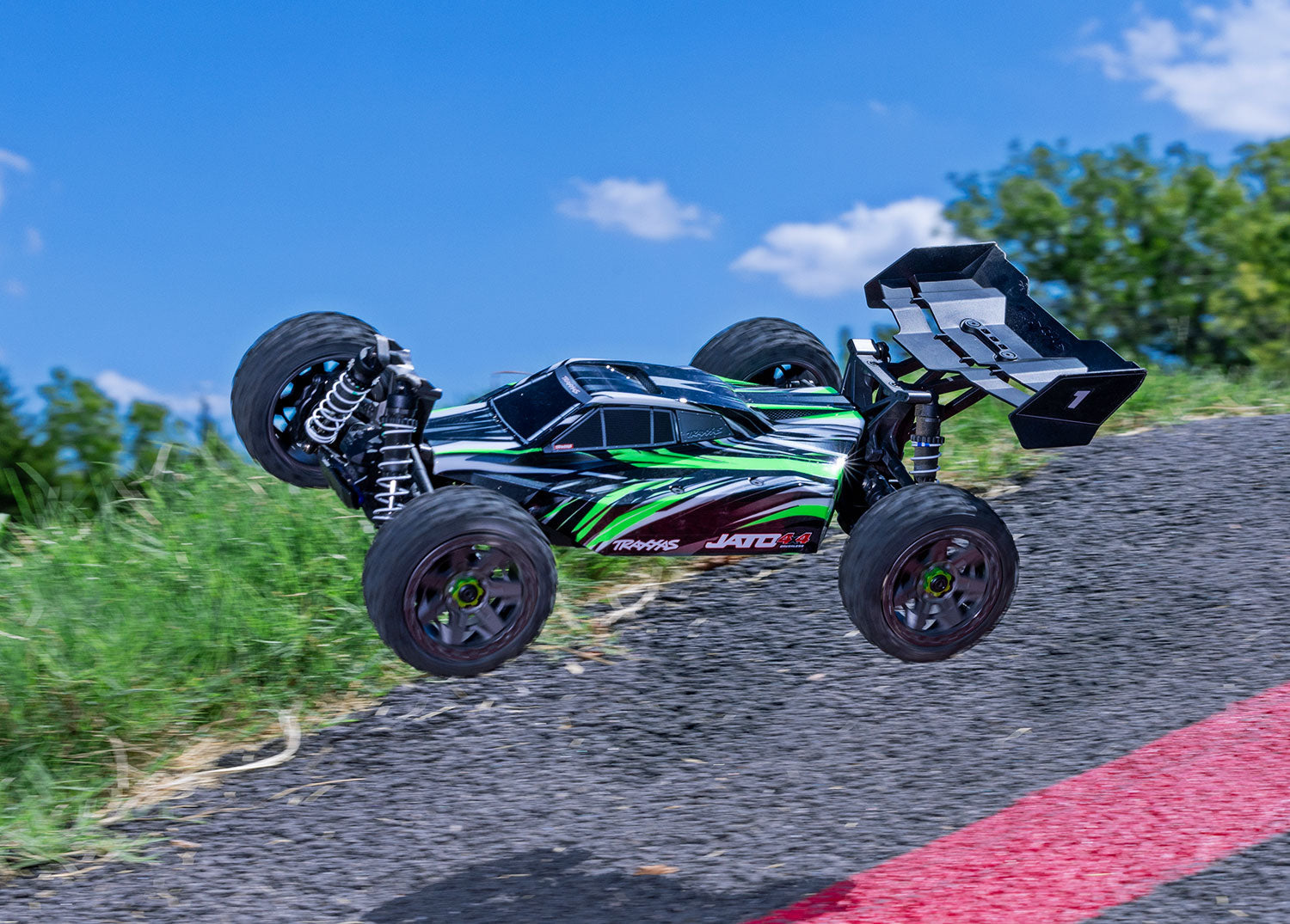JATO 4X4 BRUSHLESS BL-2S, Traxxas #90154-4, Includes Free Battery and Charger