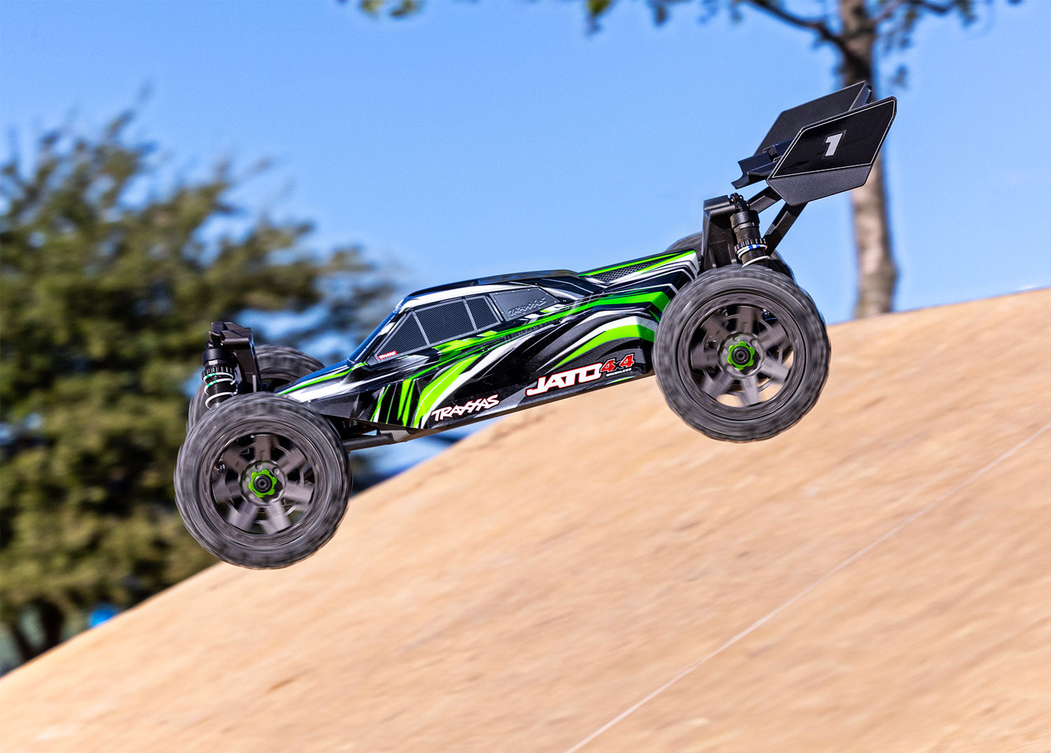 JATO 4X4 BRUSHLESS BL-2S, Traxxas #90154-4, Includes Free Battery and Charger