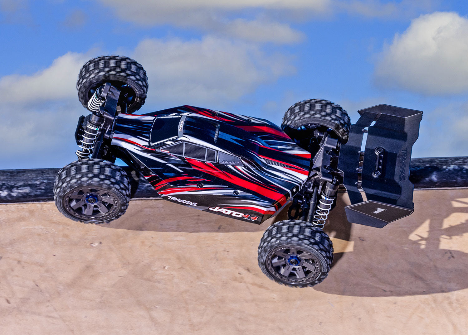 JATO 4X4 BRUSHLESS BL-2S, Traxxas #90154-4, Includes Free Battery and Charger