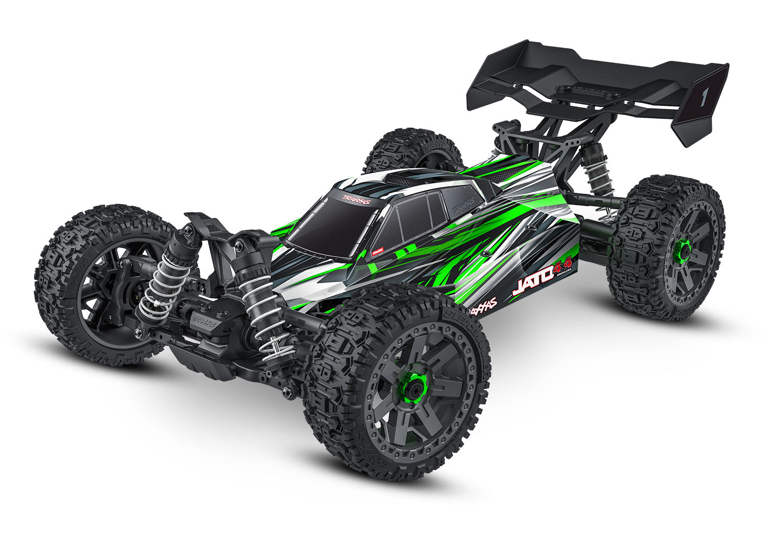 JATO 4X4 BRUSHLESS BL-2S, Traxxas #90154-4, Includes Free Battery and Charger