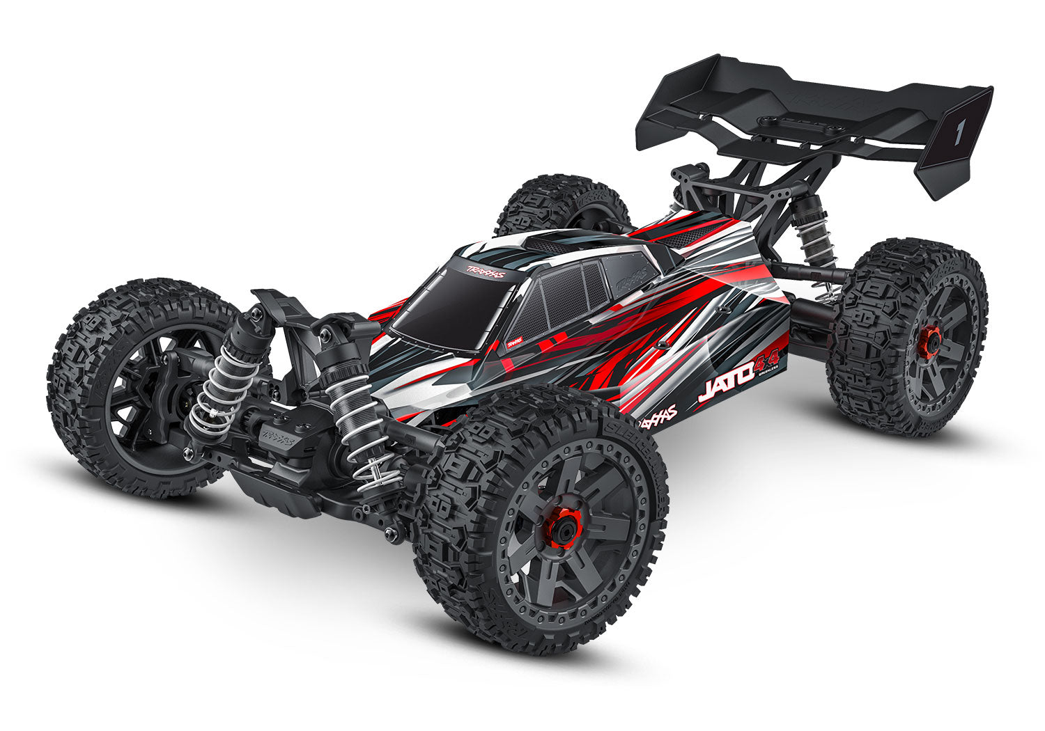 JATO 4X4 BRUSHLESS BL-2S, Traxxas #90154-4, Includes Free Battery and Charger