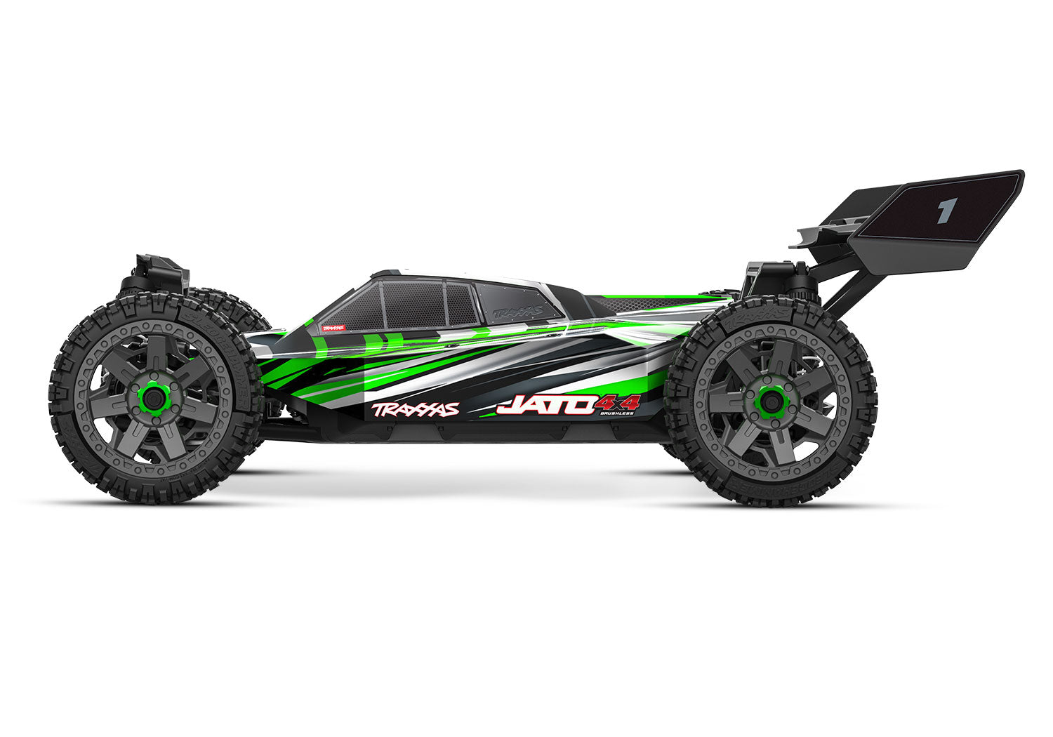 JATO 4X4 BRUSHLESS BL-2S, Traxxas #90154-4, Includes Free Battery and Charger