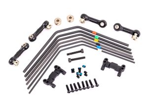SWAY BAR KIT SLEDGE F/R Traxxas 9595