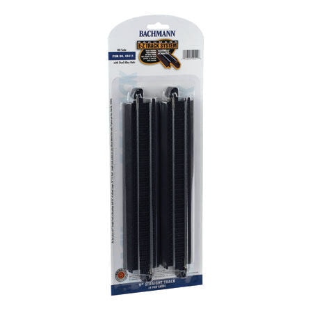 HO Steel EZ 9" Straight (4) Bachmann BAC44411