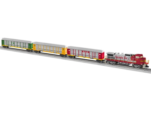 O RTR LionChief SF C44-8 Autorack Set w/ Bluetooth 5.0 Lionel #2323030