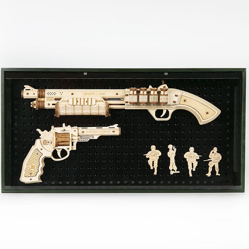 Justice Guard Gun Models; Corsac M60 Robotime LQ401