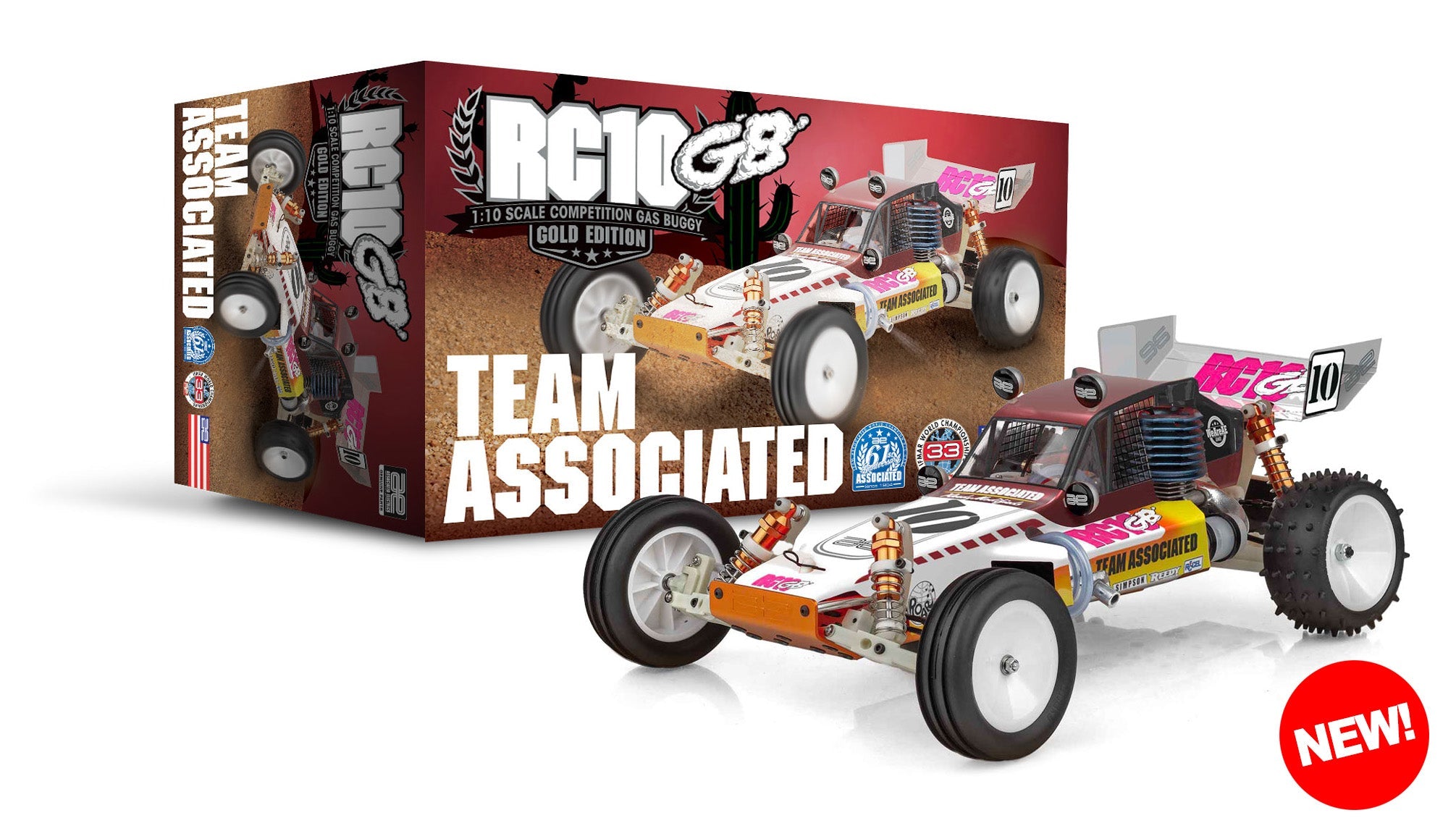 RC10GB Nitro Buggy Kit #6047 Team Associated