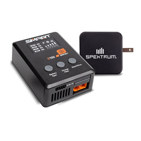 S100 1x100W USB-C Smart Charger, 65W USB-C GaN Power Supply Combo, Spektrum, SPMXC2090P