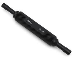 ST Racing Concepts Mini Crawler Aluminum Thin-Walled Wheel Nut Wrench (Black) (4mm/5mm) SPTSTRA45NBK