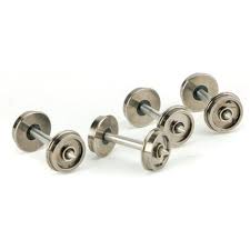 Walthers 36" Turned Metal RP-25 Wheelsets -- With Metal Axles pkg(12) WAL920-2302