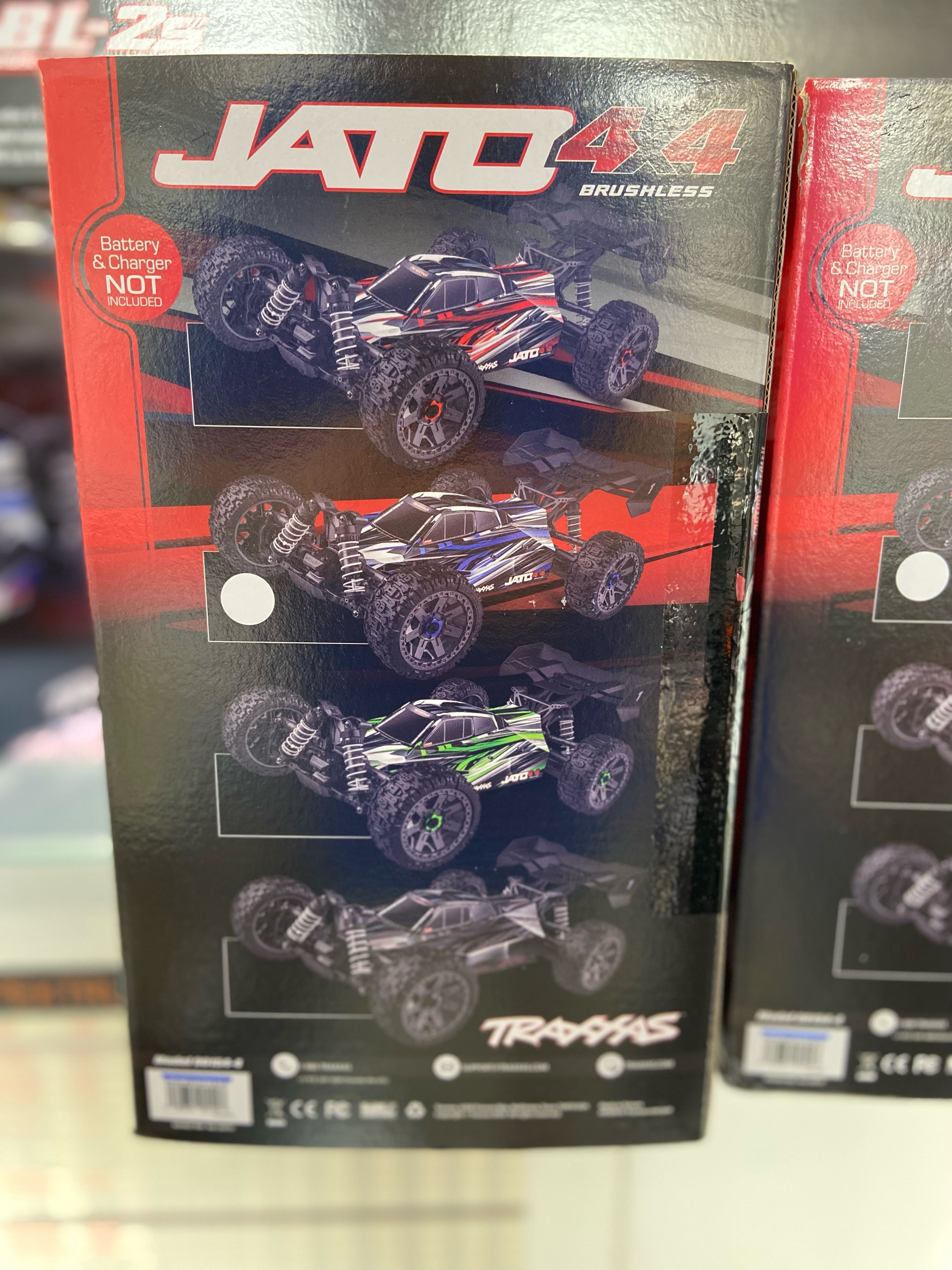 JATO 4X4 BRUSHLESS BL-2S, Traxxas #90154-4, Includes Free Battery and Charger