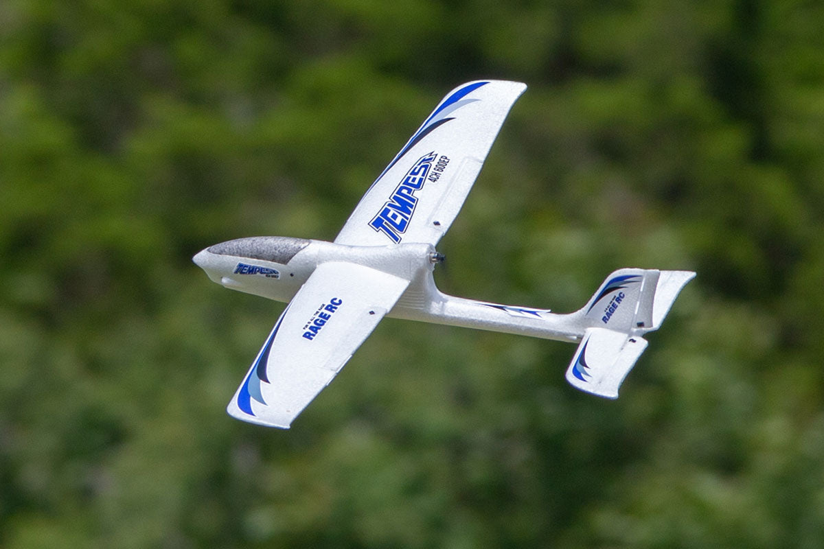 Tempest 600 X4 Electric Powered RTF Airplane with PASS, Rage, RGRA1000