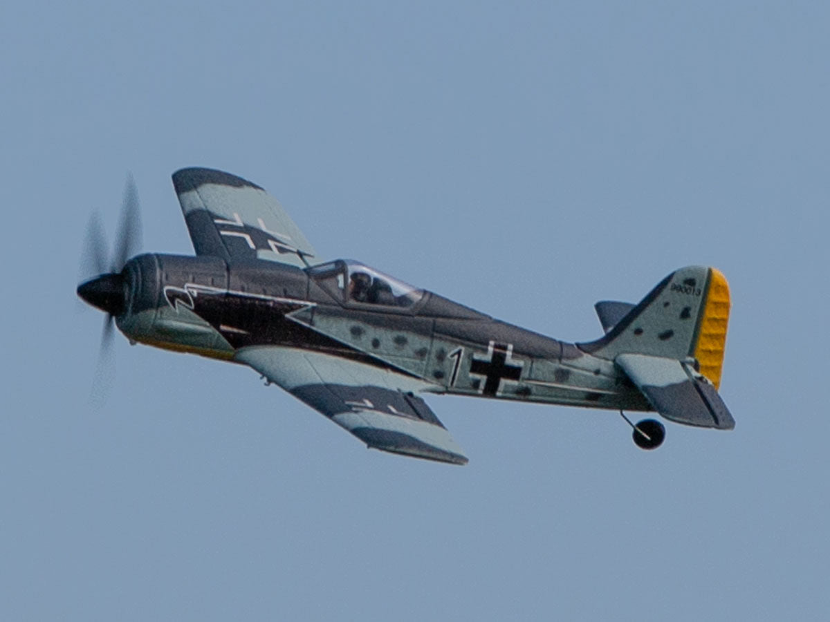 Focke-Wulf Fw 190 Micro RTF Airplane with PASS, RAGE RC, RGRA1308