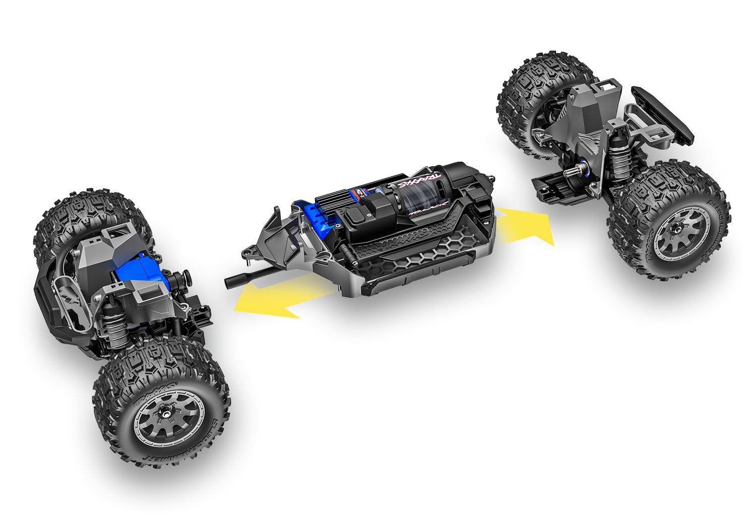 Mini Maxx Truck, BL-2s, Traxxas #107154-1
