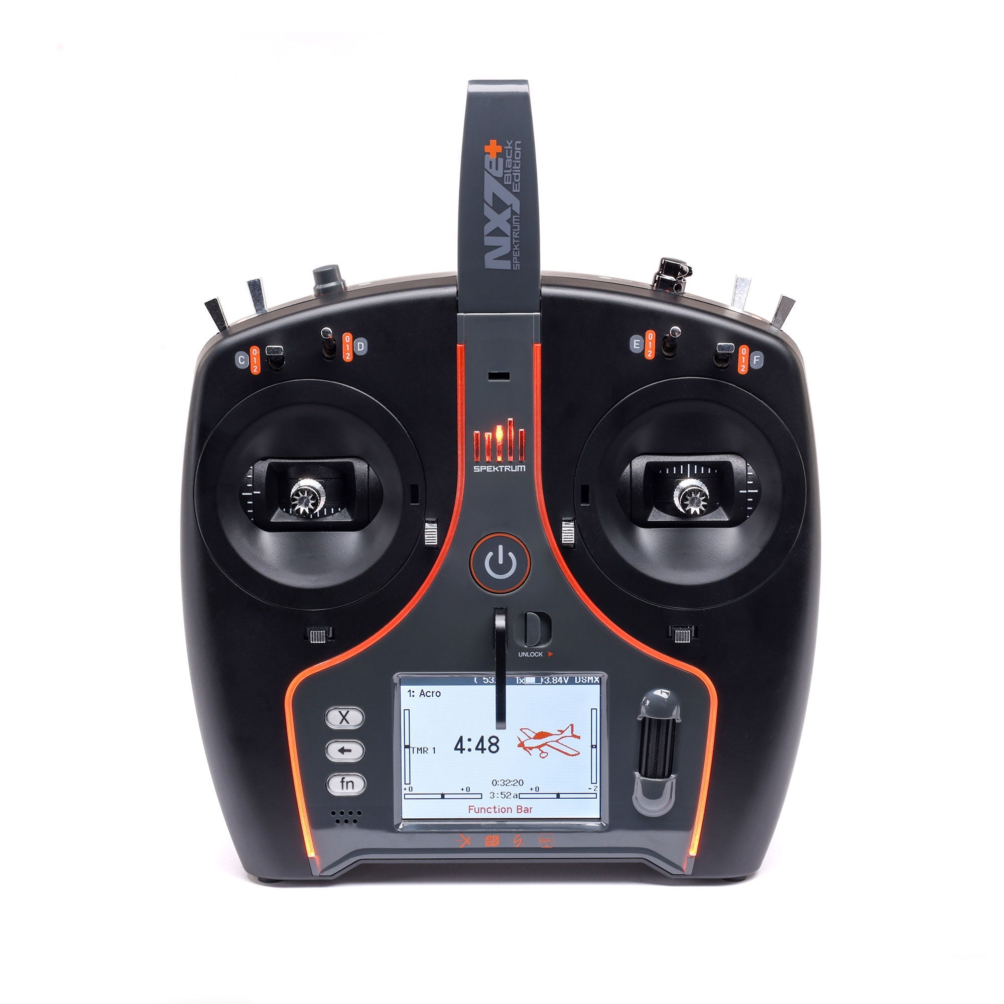NX7e+ 14-Channel DSMX Transmitter Only, Black Edition Spektrum SPMR7120
