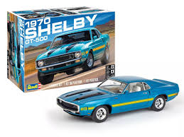 Revell 1970 Shelby GT 500 1/25 Scale Plastic Model Kit RMX14563