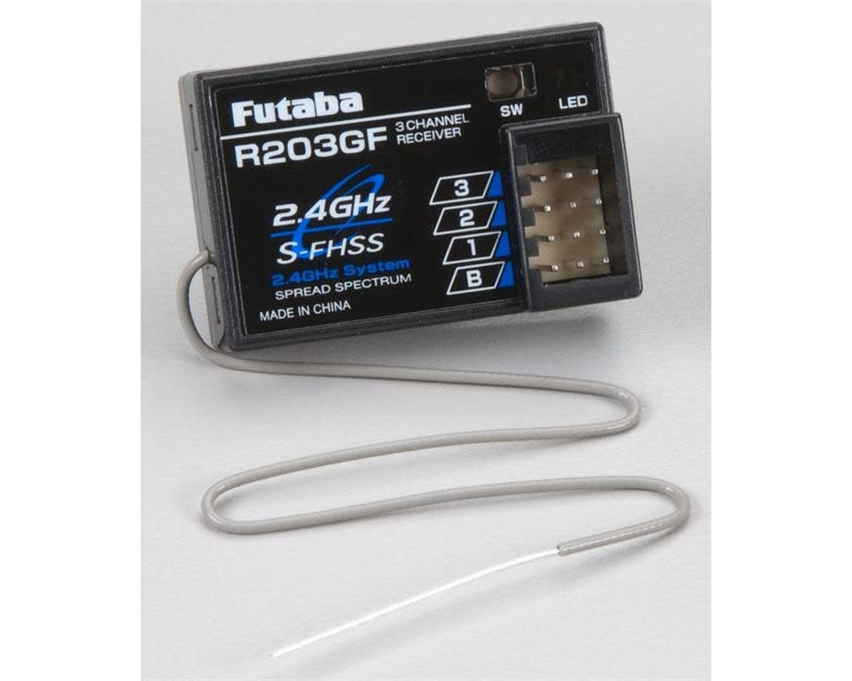 Futaba R203GF S-FHSS 3ch 2.4ghz receiver T01102237-3