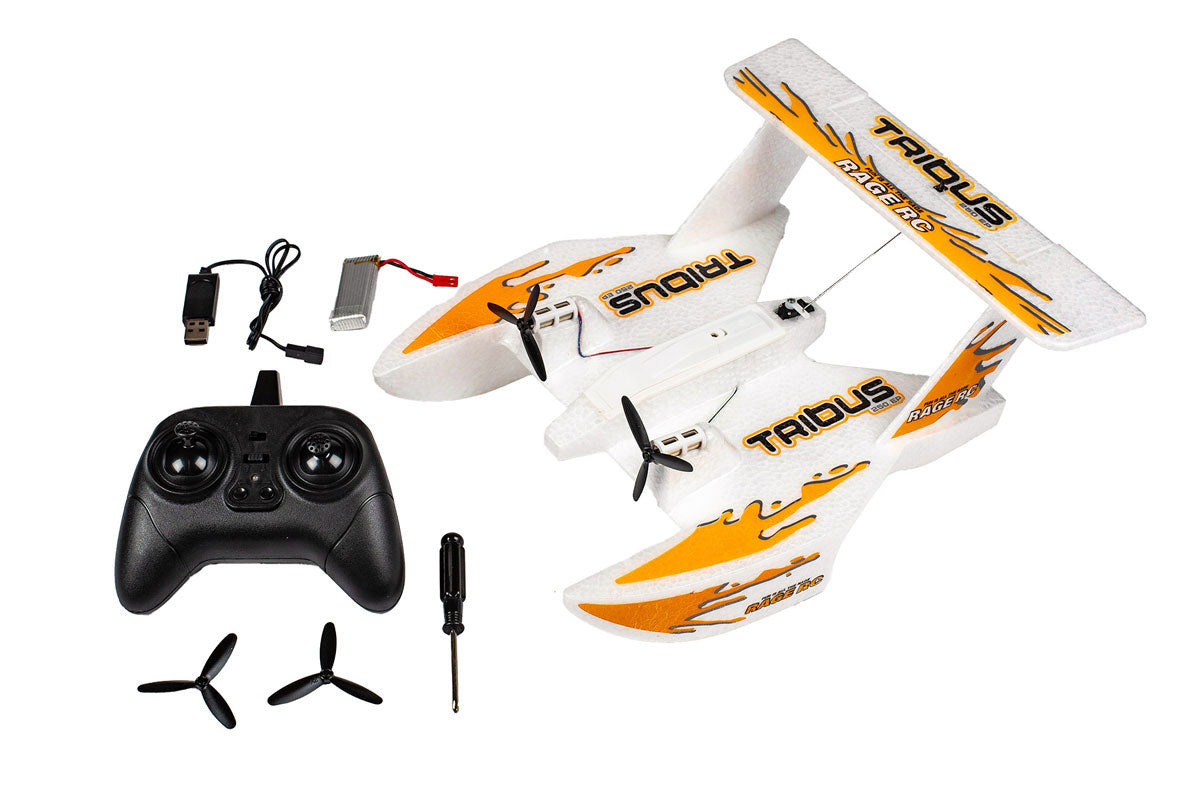 Tribus 250 Electric Powered RTF Amphibious Aircraft, Rage, RGR3100 & RGR3101